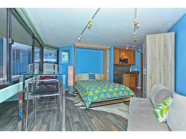 Apartment Spacious Studio W/ Parking, Beach/Mall/Park Honolulu